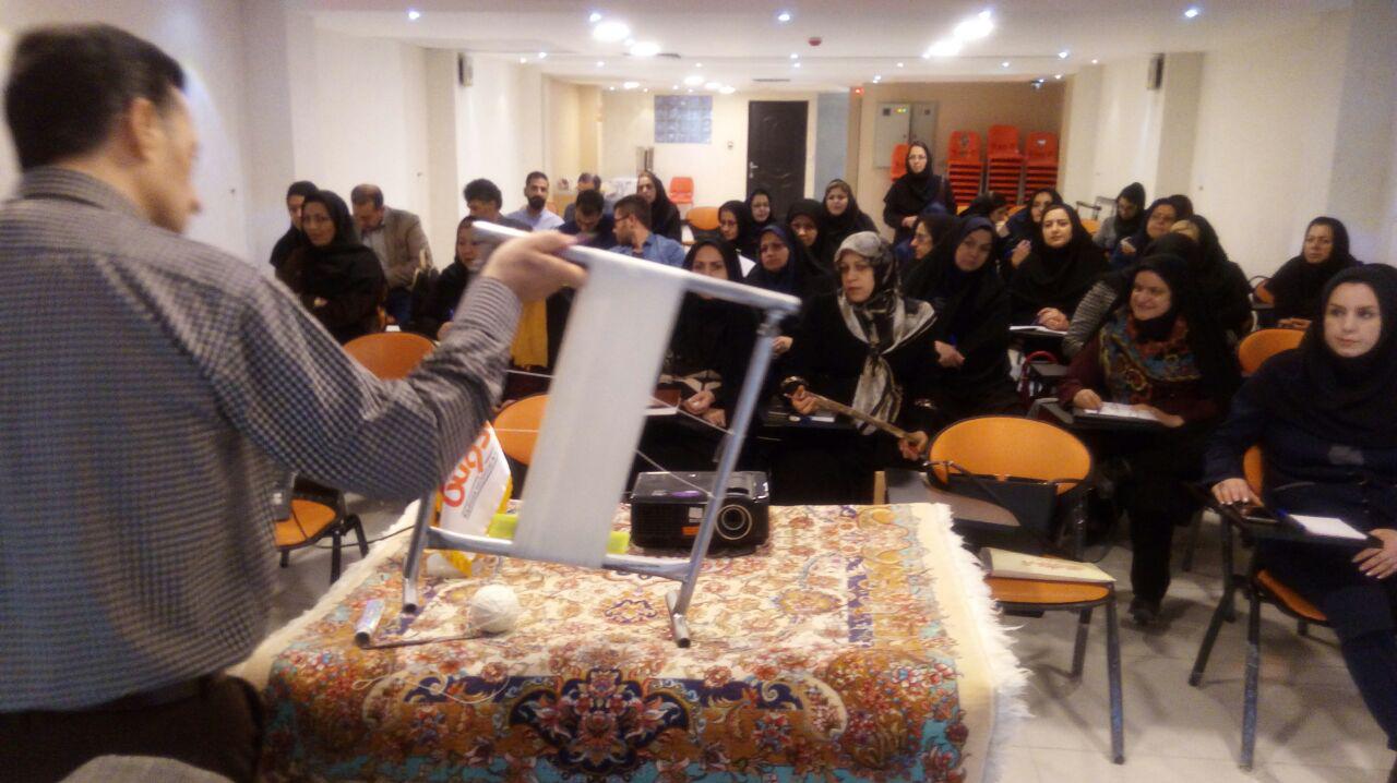 دوره آموزشی ناظرین فنی و چله کش های فرش و دستبافت استان گیلان 